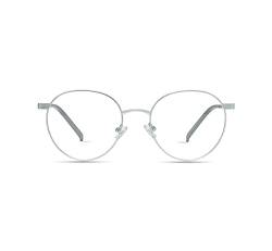 MODO & ECO Unisex Clover Sonnenbrille, Silver, 52 von MODO & ECO