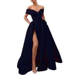 MODSGUE Damen Kleid Festlich Ohne Zubehör Tüll Kleid Gesmoktes Hocherzeitkleid Backless Midikleid Schnürung Ballkleider Ohne Ärmel Abschlusskleider Für Geburtstag von MODSGUE