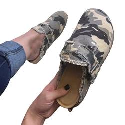 MOGSA Hausschuhe Damen Schuhe Sandalen Plateau Sportschuhe Keilschuhe Geschlossene Zehen Sneakers von MOGSA