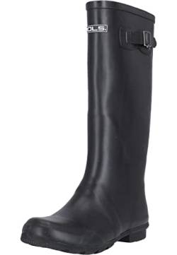 MOLS Damen Gummistiefel Welly 1001S Black 37 von MOLS