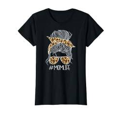 #MOMLIFE Damen MOM LIFE Leopardenmuster T-Shirt von #MOMLIFE – APARELL WITH LOVE