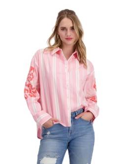 MONARI Bluse pink Smoothie Gemustert - 36 von MONARI