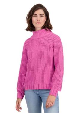 MONARI Damen Pullover mit Perlfangmuster deep pink - 44 von MONARI