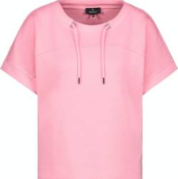 MONARI Damen T-Shirt mit Band und Schmucköse pink Smoothie - 40 von MONARI