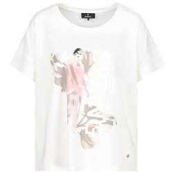 MONARI Damen T-Shirt mit Print Off-White - 40 von MONARI