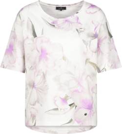 MONARI T-Shirt Blumen-Print in Violett, Größe 38 von MONARI