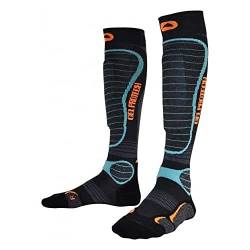 MONNET Unisex Pack Gelprotech Ski Socken, BLEU, 37 EU von MONNET