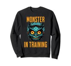 Monster in Training Lustiges Fantasy-Monster Eule Vogel Sweatshirt von MONSTER