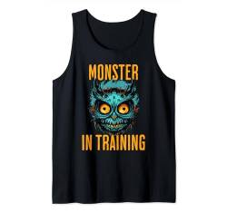 Monster in Training Lustiges Fantasy-Monster Eule Vogel Tank Top von MONSTER