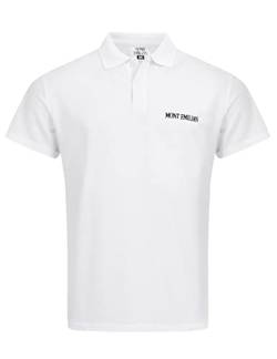 MONT EMILIAN "Caen Herren Basic Polo-Shirt (as3, Alpha, l, Regular, Regular, Weiß) von MONT EMILIAN