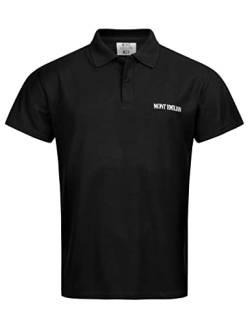 MONT EMILIAN "Caen Herren Basic Polo-Shirt (as3, Alpha, x_l, Regular, Regular, Schwarz) von MONT EMILIAN