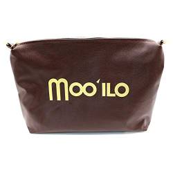 Mooilo - Clutch - braun gold - hochwertiges Innenfutter - Luxury fashion - Damenmode - Tasche - Design, made in Germany von MOO´ILO