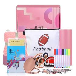 MOORIIY Geburtstagsgeschenke für Mädchen, Sport-Make-up-Taschen-Set, fußball, Medium von MOORIIY