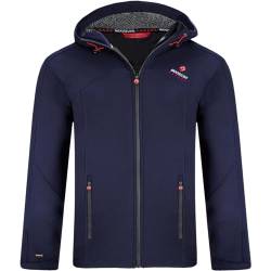 MOOSELINE Herren Softshell Jacke Freizeitjacke Funktionsjacke Outdoor (M, navy blue) von MOOSELINE