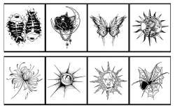 Kräutersaft-Tattoo-Aufkleber Geometrische Rosen-Schmetterlingsflügel Für Männer Und Frauen Semipermanent Nicht Reflektierend von MOQNISE