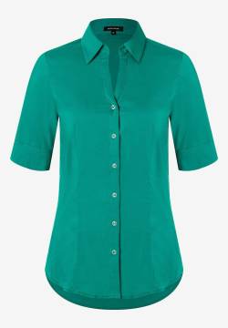 Baumwoll/Stretch Bluse, summergarden green, Sommer-Kollektion von MORE & MORE