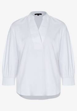 Baumwoll/Stretch Bluse, weiß, Frühjahrs-Kollektion von MORE & MORE