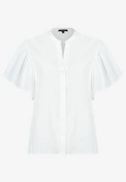 Bluse mit Volantärmeln, weiß, Sommer-Kollektion von MORE & MORE