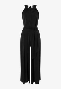 Jersey Jumpsuit, schwarz, Frühjahrs-Kollektion von MORE & MORE