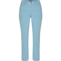 MORE & 7/8 Jeanshose, Label, Gürtelschlaufen, für Damen, blau, 42 von MORE & MORE