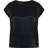 MORE & T-Shirt, Satin-Vorderseite, für Damen, blau, 40 von MORE & MORE