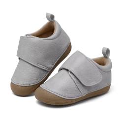 MORENDL Baby Lauflernschuhe Unisex Mary Jane Babyschuhe Krabbelschuhe für Kleinkind Jungen Mädchen 01Blau EU 18 von MORENDL