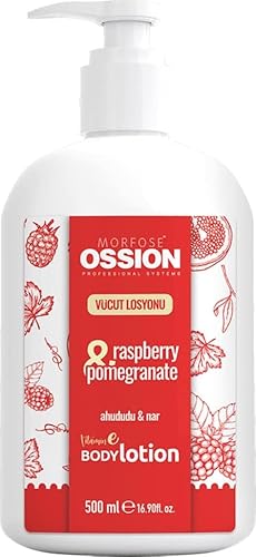 Morfose Ossion Hand & Body Lotion Himbeer Granatapfel 500 ml von MORFOSE