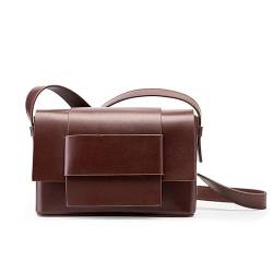 MOSAMHUA Crossbody Bag Damen Leder, Kleine Umhängetasche Handtasche Stylisch mit Breitem Schultergurt für Arbeit Einkaufen Reisen Dating von MOSAMHUA