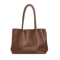 MOSAMHUA Damen Shopper Schultertasche aus Leder Taschen Hobo Handtasche Groß Tote Henkeltasche für Dame für Arbeit Reisen Einkaufen von MOSAMHUA