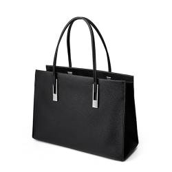 MOSAMHUA Leder Top Handle Tote Bag für Frauen Damen Umhängetasche Einfache Handtasche Klassische Clutch Purse mit verstellbarem Riemen für Arbeit Einkaufen Reisen von MOSAMHUA