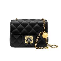 MOSAMHUA Umhängetasche für Frauen Mode Clutch Handtasche Leder Kleine Crossbody Geldbörse mit verstellbaren Kette Schulterriemen für Dating Arbeit Einkaufen von MOSAMHUA