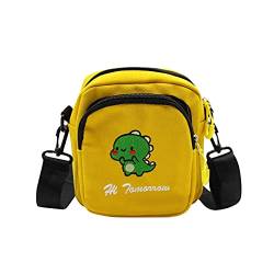 MOSSTYUS Cartoon Schultertasche Messenger Bag Spielzeug Geschenke Crossbody Geldbörse Handtaschen, gelb, Einheitsgröße, Classic von MOSSTYUS