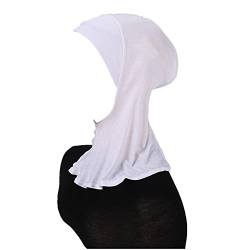 MOWEN Frauen Hijab Muslimischer Schal Turban Elastischer Schweiß Absorbierender Baumwollschlauch Kappe Frauen Geschenke von MOWEN