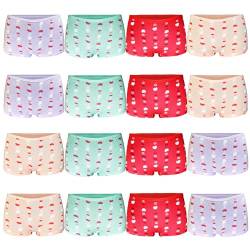 6/8/12/16er Pack Mädchen Hipster Pantys Boxershorts Unterwäsche Unterhosen Retro Pants Schlüpfer bunt 10014 (as3, Age, 12_Years, 14_Years, Regular, 16er Pack Baumwolle Modell 1) von MRCC