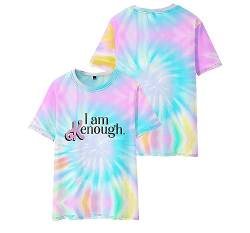 I am Kenough Men's T-Shirt, I am Kenough T-Shirt, Crew Neck Tee, Print T-Shirts for Men, Letter Short Sleeve I am Kenough T-Shirt 3D Tie Dye Print Long Sleeve Shirt Pullover for Men Women von MRRTIME