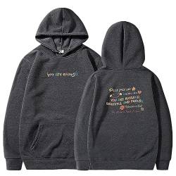 MRRTIME Dear Person Behind Me Sweatshirt, Hoodie, You Are Enough Sweatshirt Dear Person Behind me, The World is a Better Place with You in it, Are Enough, Hoodie Hooded Jacket von MRRTIME