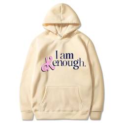 MRRTIME I am KEnough Hooded Gift for Men and Women Hoodie Sweatshirt Long Sleeve Pullover Sweatshirts Printed Streetwear Kenough Pull Over Tie Dye with Hood von MRRTIME