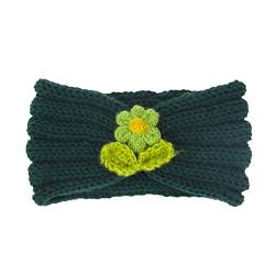 Haarnadel Blume 21 Stirnband Kinder Farbe Wolle und Winter for warmes Stirnband Solid Herbst Haarband Top Haarband Sjc296 (Color : N, Size : Taille unique) von MRXFN