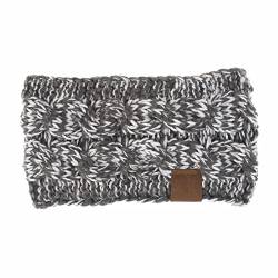 Haarnadel Haarband Wollgarn Buntes Punktgarn Acrylgarn Damen Stirnband Haarschmuck Damen Winter Warm Soft Stirnband (Color : P, Size : Taille unique) von MRXFN