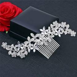 Haarnadel Haarspangen Haarspangen for Frauen Strass Kristall Braut Haarschmuck Hochzeit Haarkamm Diamant Braut Kopfschmuck Frauen Haarnadeln Party Haarschmuck By von MRXFN