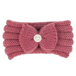 Haarnadel Stirnband Stirnband 21 Winterfarbe for warmen Herbst Solide und Top Kinderhaarband Wolle Blumen Haarband JSs475 (Color : B, Size : Taille unique) von MRXFN