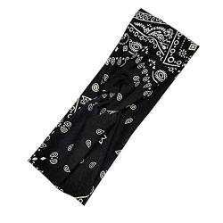 Haarnadel Yoga-Stirnband aus Baumwolle, schnell trocknend, weit verbreitet, ideales Geschenk, RWk672 (Color : B, Size : Taille unique) von MRXFN