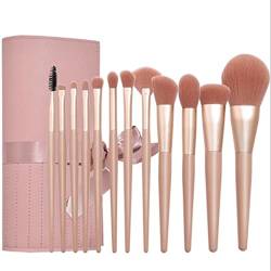 Make-up Pinsel 12 Sakura Makeup Brush Set Beginner Ultra Soft Brush Voller Lidschattenpinsel (Color : A, Size von MRXFN