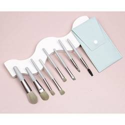Make-up Pinsel 8-teiliges Mini-Make-up-Pinsel-Set Tragbares Make-up-Lidschatten-Pinsel-Make-up-Tool (Color : A, Size : Taille Unique) von MRXFN
