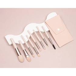 Make-up Pinsel 8-teiliges Mini-Make-up-Pinsel-Set Tragbares Make-up-Lidschatten-Pinsel-Make-up-Tool (Color : XS, Size : Taille Unique) von MRXFN