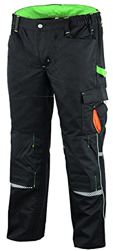 MS9 Herren Arbeitshose Werkzeughose Cargohose mit Multifunktions und Kniepolster Taschen 1145 von MS9