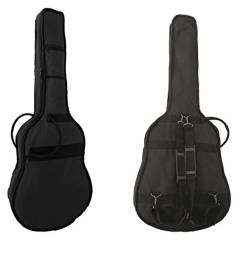 MSA GIGBAG - GITARRENTASCHE - FÜR 4/4 KONZERTGITARRE - Big CASE - 10MM GEPOLSTERT/POLSTERSTÄRKE - SCHWARZ - GB 10 von MSA