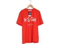 MSGM Damen T-Shirt, rot von MSGM