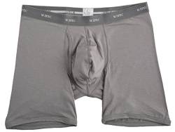 MSPEC Boxershorts, Outlast, 3D-Schritt, Atmungsaktiv, MS-02 Grau 3XL von MSPEC