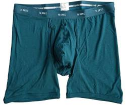 MSPEC Boxershorts, Outlast, 3D-Schritt, Atmungsaktiv, MS-02 Smaragdgrün XXL von MSPEC